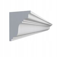 Listwa karniszowa 2m DLK34 10cm x 8cm maskownica osłona szyny sztukateria