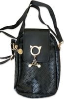 TOREBKA LISTONOSZKA ROWERÓWKA TORBA BRELOK CZARNA