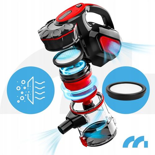 MOCNY LEKKI MAŁY ODKURZACZ RĘCZNY PIONOWY CYKLONOWY BEZWORKOWY NA na Arena.pl