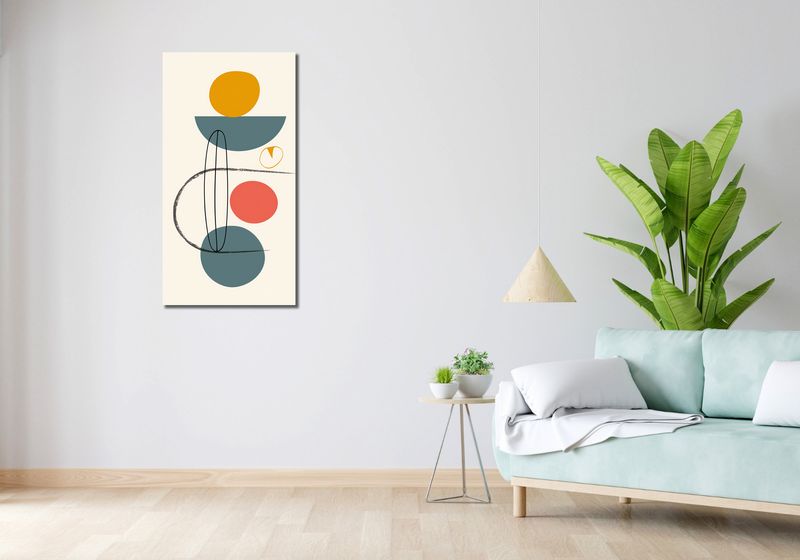 Obraz 50x100cm Równe Kompozycje zdjęcie 2