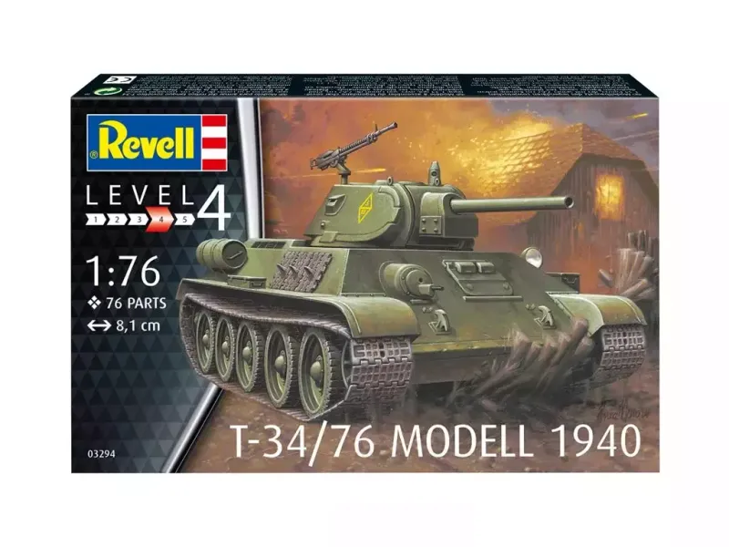Pojazd 1:76 T-34/76 Model 1940 zdjęcie 1