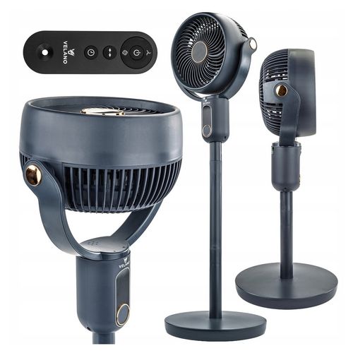 Wentylator podłogowy OSCYLACJA timer REGULACJA wysokości prędkości PILOT na Arena.pl