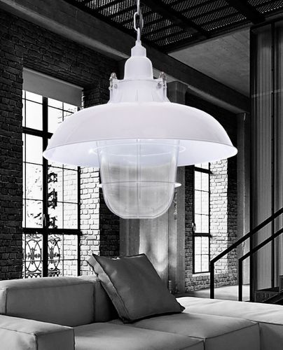 Lampa Wisząca Loft Biała Proddi na Arena.pl