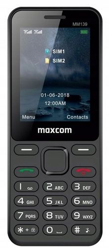 Klasyczny Telefon Maxcom Classic Mm139 Dual Sim na Arena.pl
