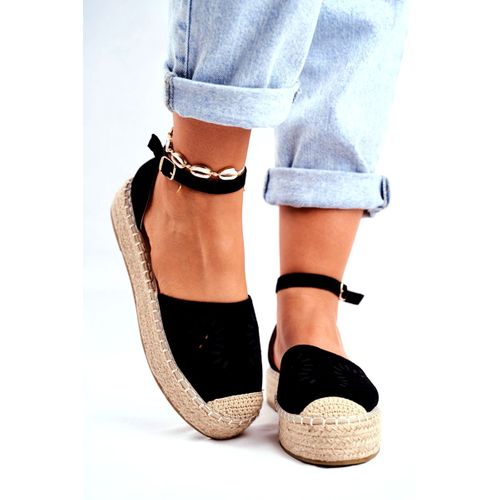 Espadryle Damskie Na Platformie Lniane r.41 na Arena.pl