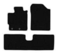 Dywaniki welurowe CARLUX-SILVER do Toyota Yaris III 2011-2019