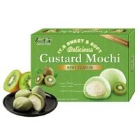 Mochi o smaku kiwi japońskie ciastka ryżowe custard kiwi Bamboo House 180g