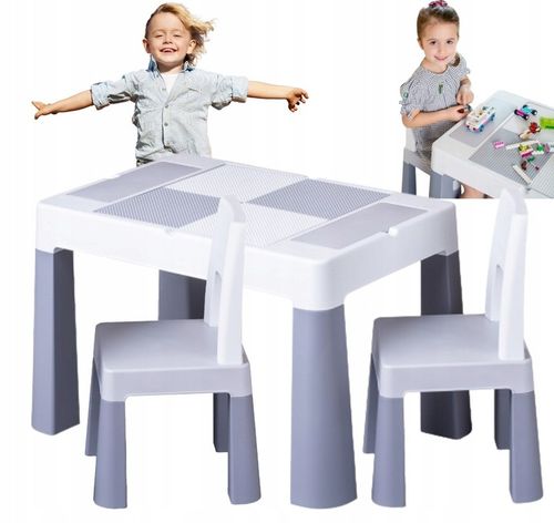 TEGA MEBLE DZIECIĘCE STOLIK 2 KRZESŁA MULTIFUN na Arena.pl