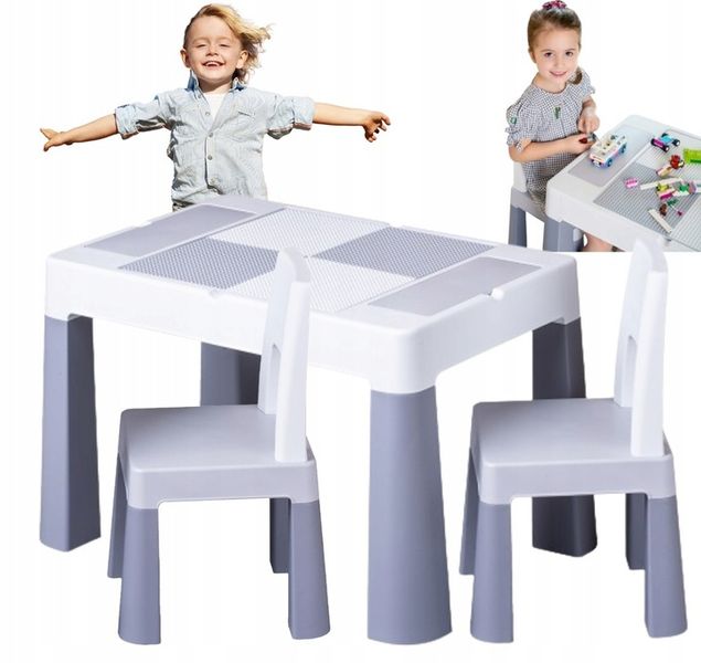 TEGA MEBLE DZIECIĘCE STOLIK 2 KRZESŁA MULTIFUN zdjęcie 1