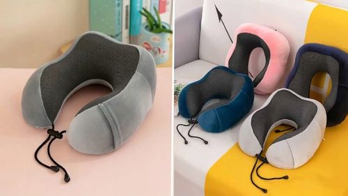 PODUSZKA TURYSTYCZNA PODRÓŻNA ROGAL NA SZYJĘ Z PIANKI MEMORY DO SAMOLOTU na Arena.pl