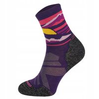 Skarpety trekkingowe ALPINE HILLS 70%MERINO Performance 35-38Violet