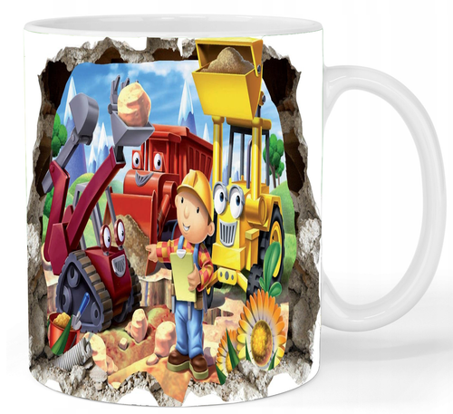 Kubek ceramiczny Bob Budowniczy - Builder na Arena.pl