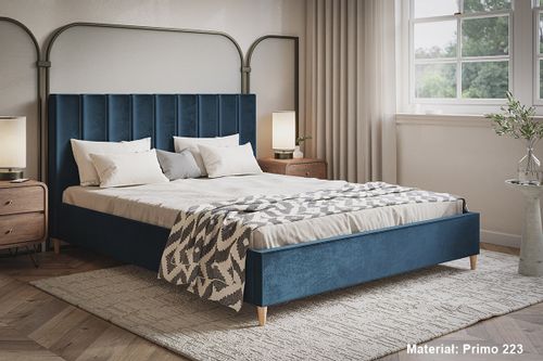 Łóżko tapicerowane Hamilton 120x200 stelaż nóżki na Arena.pl