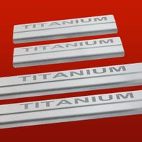 Listwa progowa FORD FOCUS MK3 TITANIUM Stal nierdzewna 304 mat 4szt