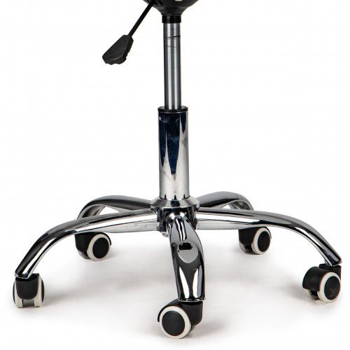 KRZESŁO OBROTOWE BIUROWE BIAŁE Z PODUSZKĄ WYSOKIE OPARCIE na Arena.pl