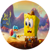 Opłatek na tort Spongebob