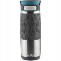 Kubek termiczny Contigo Transit (Metra) 470 ml - srebrny