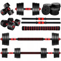 Hantle Athler Lion 2.0 Regulowane Sztanga 20Kg Zestaw Hantli 2X10Kg Gryf