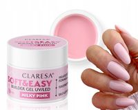 CLARESA SOFT & EASY BUILDER GEL ŻEL BUDUJĄCY MILKY PINK 45 g TPO FREE