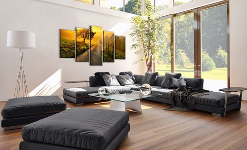 Obraz Na Płótnie - Droga Pole Łąka - 160X85 Cm - Ea160X85-3851 na Arena.pl