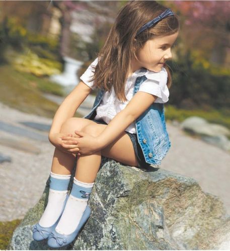 SKARPETKI WZOROWANE 2-6 LAT 24-26 wzór - dziewczynka na Arena.pl