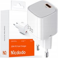 mcdodo szybka ładowarka kostka usb-c 20w usb typ c do iphone 13 14 15