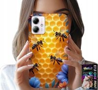 ETUI DO MOTOROLA MOTO G14 - PSZCZOŁY UL PLASTER MIODU PLECKI CASE