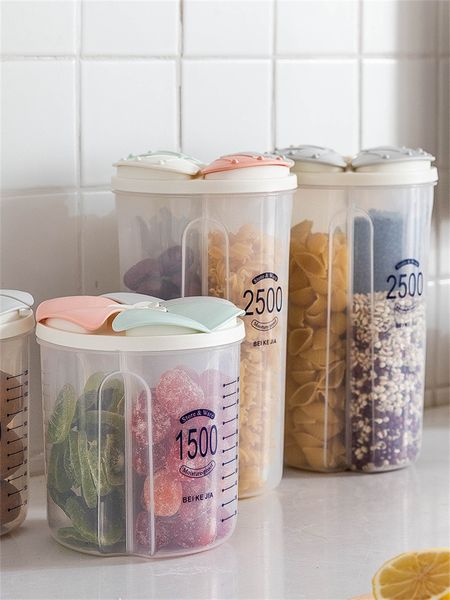 Pojemnik Do Żywności - 5 Komór - Duże Pojemności 2500ML zdjęcie 4