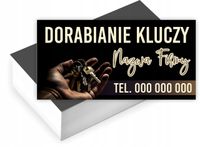 Wizytówki firmowe Foliowane 1000szt różne wzory DORABIANIE KLUCZY