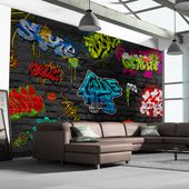 Fototapeta - Graffiti wall 100x70