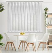Firana gotowa na taśmie BELISSA 300x170 Eurofirany biała