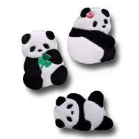 Aplikacja łatka na klej PANDA (3szt)