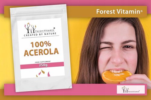 ACEROLA PROSZEK 500g NATURALNA WITAMINA C MOCNA na Arena.pl