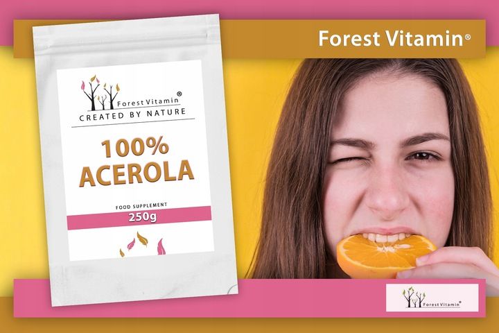 ACEROLA PROSZEK 500g NATURALNA WITAMINA C MOCNA zdjęcie 10