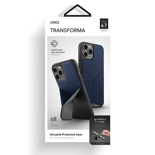 UNIQ Transforma etui na iPhone 12 Pro Max niebieski na Arena.pl