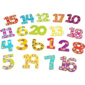 DLA DZIECI EDUKACYJNA UKŁADANKA LICZBOWYCH PUZZLI