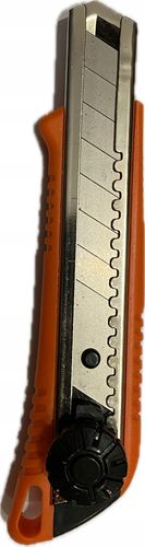 Nóż nożyk do tapet z łamanym ostrzem 18mm na Arena.pl