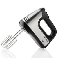 Mikser Ręczny Robot Kuchenny 400W 5 Biegów + TURBO 4 Mieszadła Haki INOX