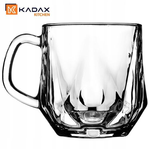 SZKLANKI DO KAWY HERBATY 300ml NAPOJÓW SZKLANKA Z UCHEM ZESTAW SZKLANEK 6x na Arena.pl