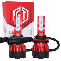ŻARÓWKI LED H11 GT COB +300% SUPER MOCNA ŻARÓWKA