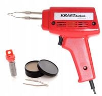 Lutownica transformatorowa precyzyjna 100w 2x grot zestaw KD1503