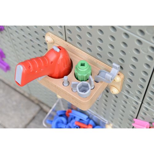 MASTERKIDZ Zestaw Narzędzia Z Wkrętarką 8 Elementów Do Tablicy Naukowo-Kreatywnej STEM na Arena.pl