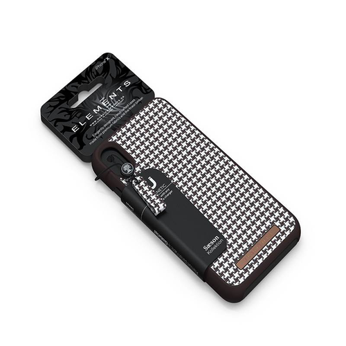 Materiałowe etui do iPhone Xs Max (Dark Brown) #0 na Arena.pl
