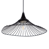 Lampa wisząca metalowa czarna MAZARO