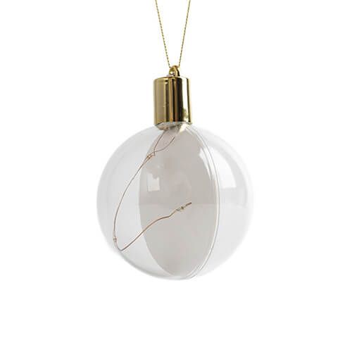 Plastikowa bombka - kula do sublimacji zdjęcie 4