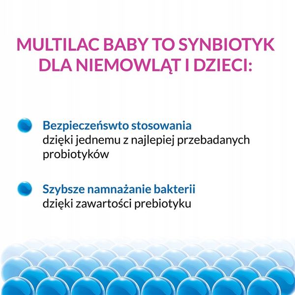 MULTILAC BABY synbiotyk dla dzieci krople 5ml zdjęcie 2
