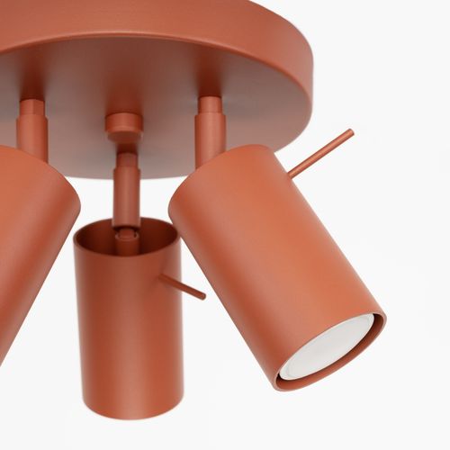 Plafon RING 3P ochra czerwona na Arena.pl