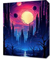 Obraz 40x50cm Gwieździste Miasto