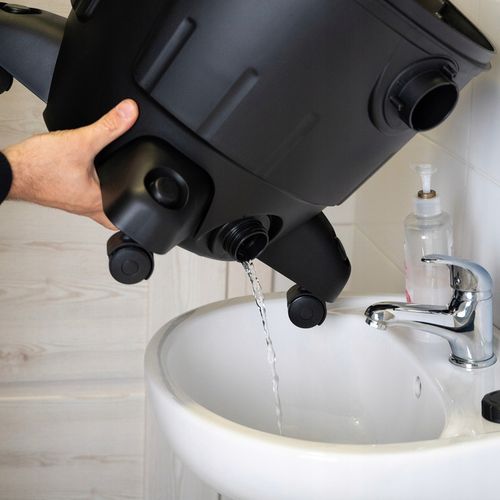 ODKURZACZ PRZEMYSŁOWY WARSZTATOWY SUCHO MORKO MOC SSĄCA + NADMUCH 25L na Arena.pl