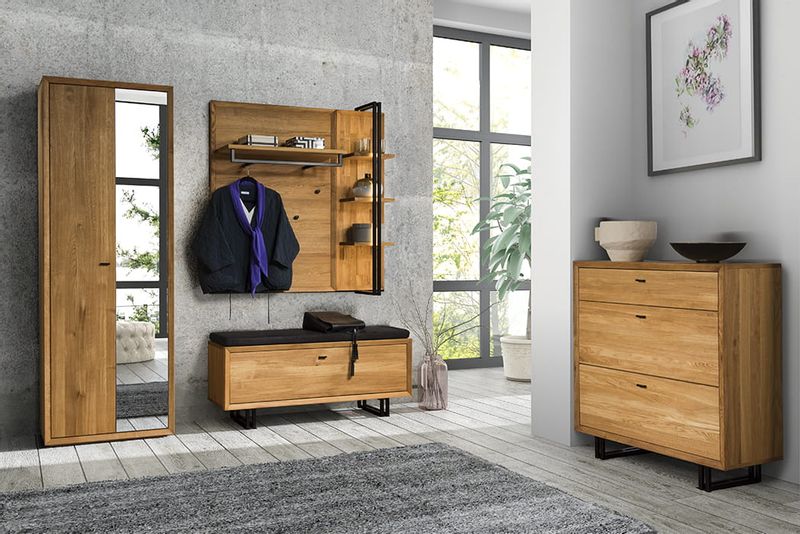 Szafka dębowa na obuwie Viborg zdjęcie 3